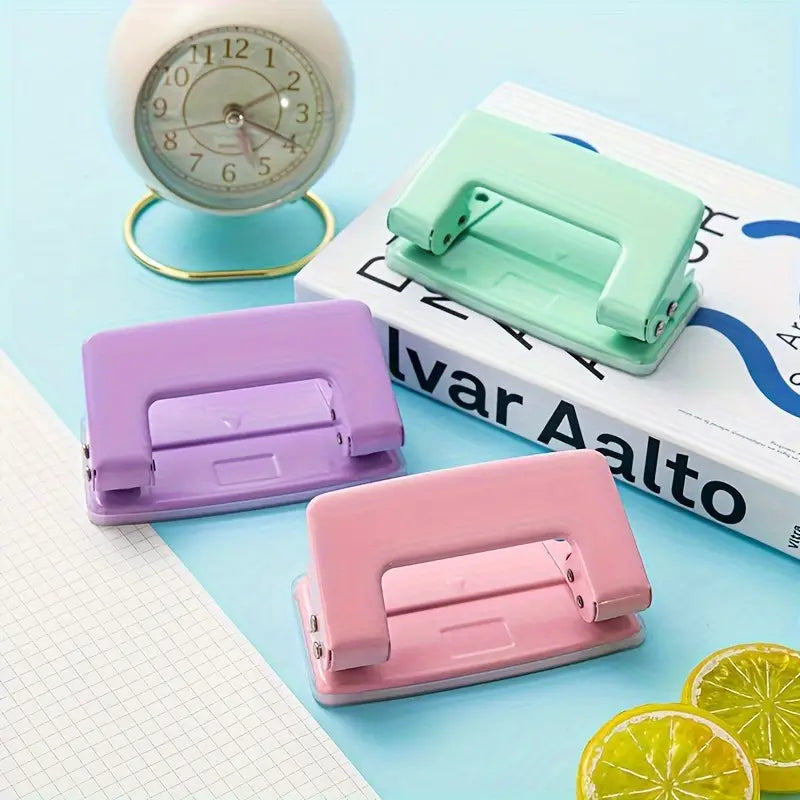 مثقاب ورق بثقبين Student Small Metal Double Hole Punch