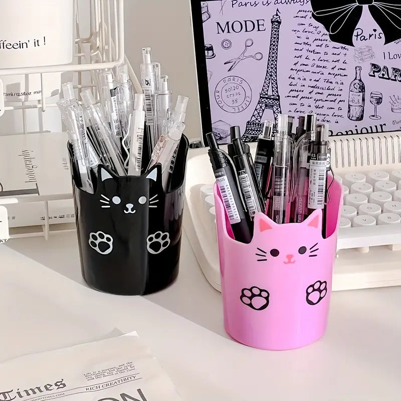 منظم الأقلام ثيم قطط