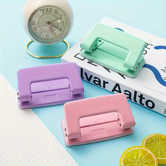 مثقاب ورق بثقبين Student Small Metal Double Hole Punch