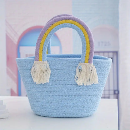 سلة هدايا Cotton Thread Knitted Gift Bag