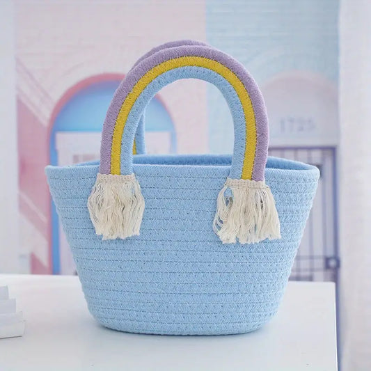 سلة هدايا Cotton Thread Knitted Gift Bag