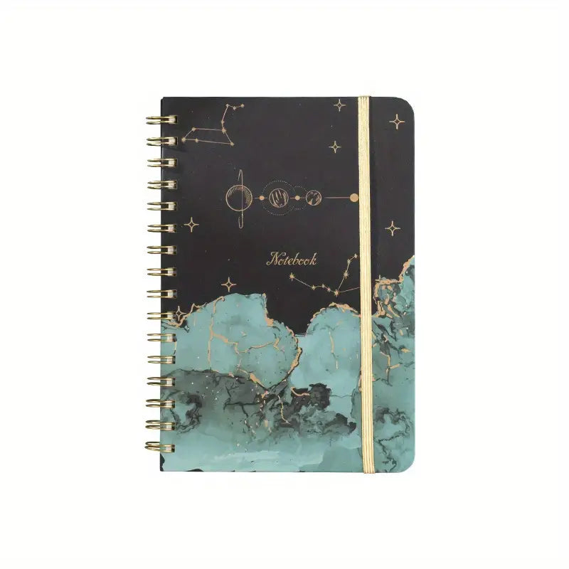 دفتر تصميم السماء بنجوم Starry Sky Pattern A5 Coil Book Notebook