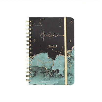 دفتر تصميم السماء بنجوم Starry Sky Pattern A5 Coil Book Notebook