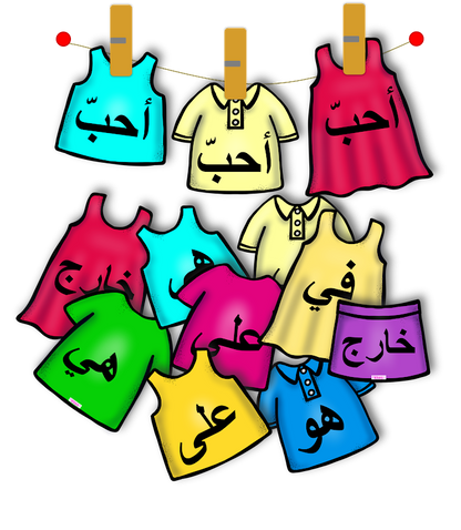 ملابس الكلمات البصرية