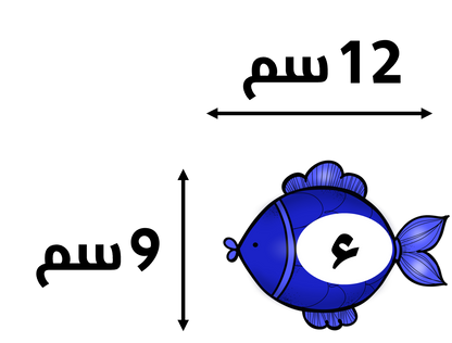 برك أشكال الحروف