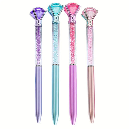 قلم الجوهرة للتوقيع والكتابة Crystal Ballpoint Pen