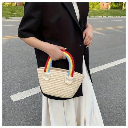 سلة هدايا Cotton Thread Knitted Gift Bag