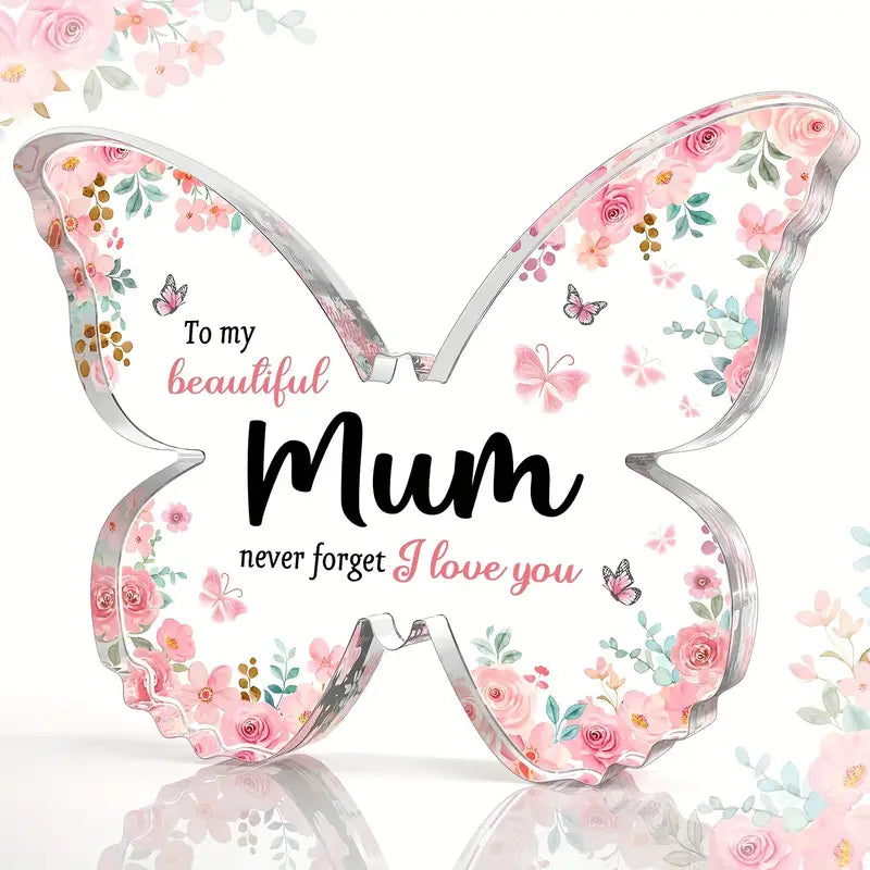 فراشة هدية لأمي