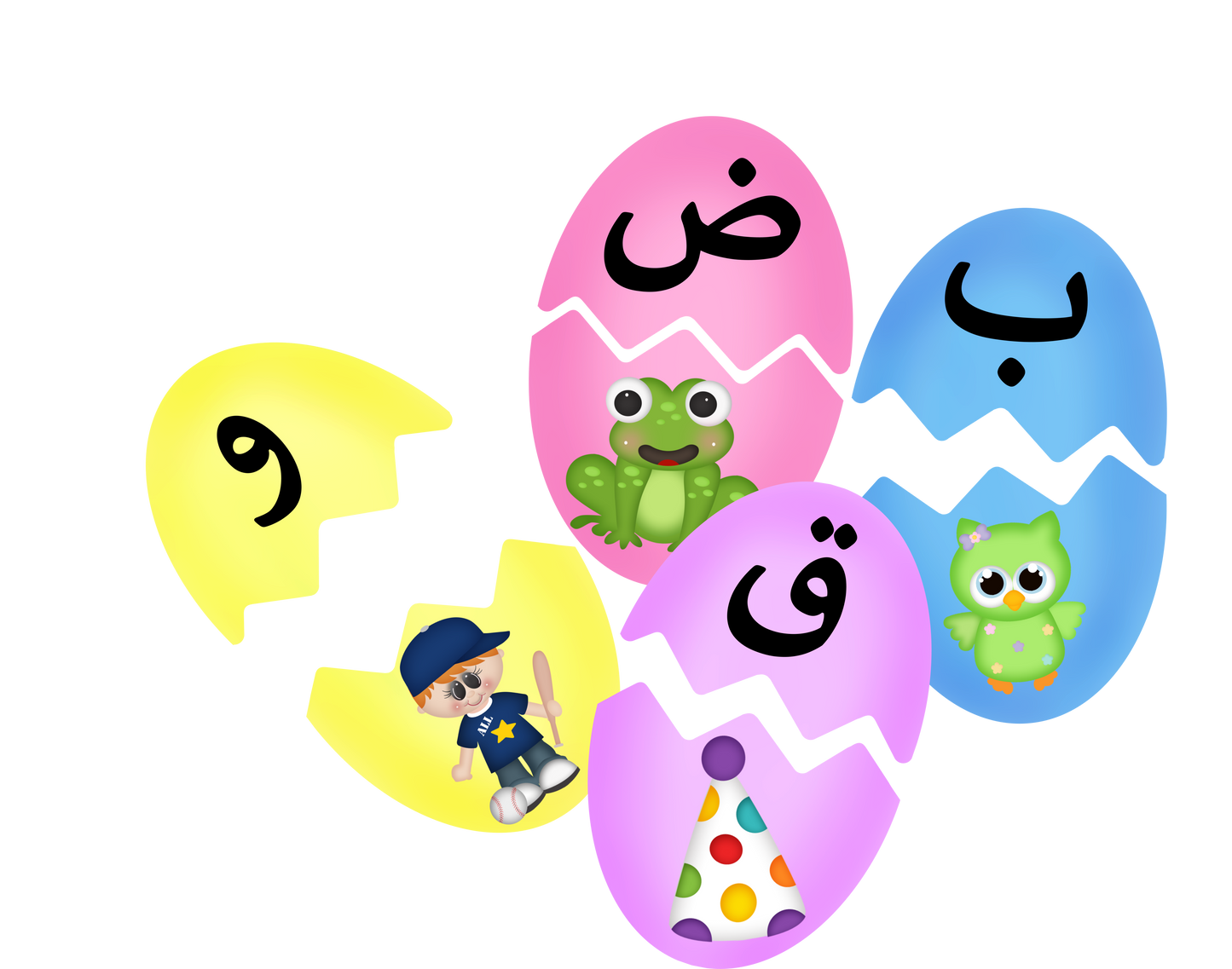 البيض المكسور