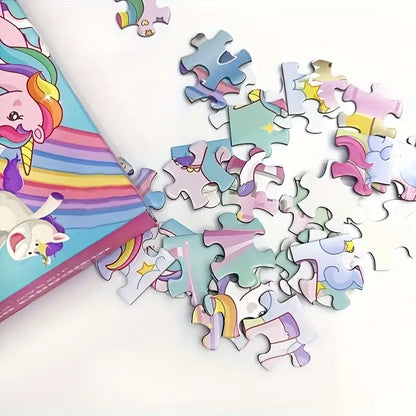 بازل وحيد القرن للبنات Unicorn Puzzle for Girls