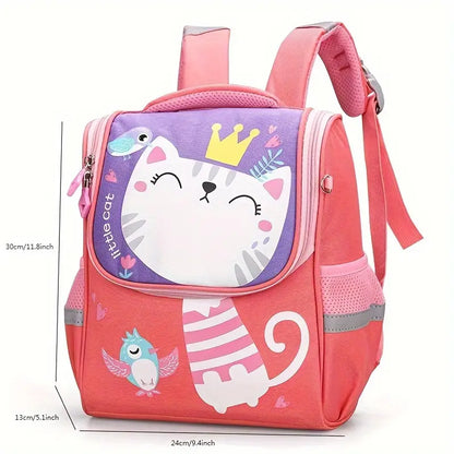 حقيبة ظهر ديناصور خفيفة للمدرسة Dinosaur Cartoon Cute Backpack