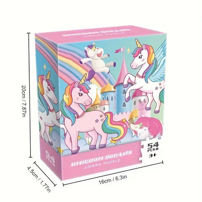 بازل وحيد القرن للبنات Unicorn Puzzle for Girls