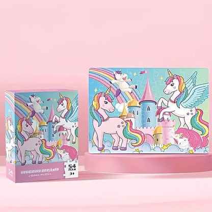 بازل وحيد القرن للبنات Unicorn Puzzle for Girls